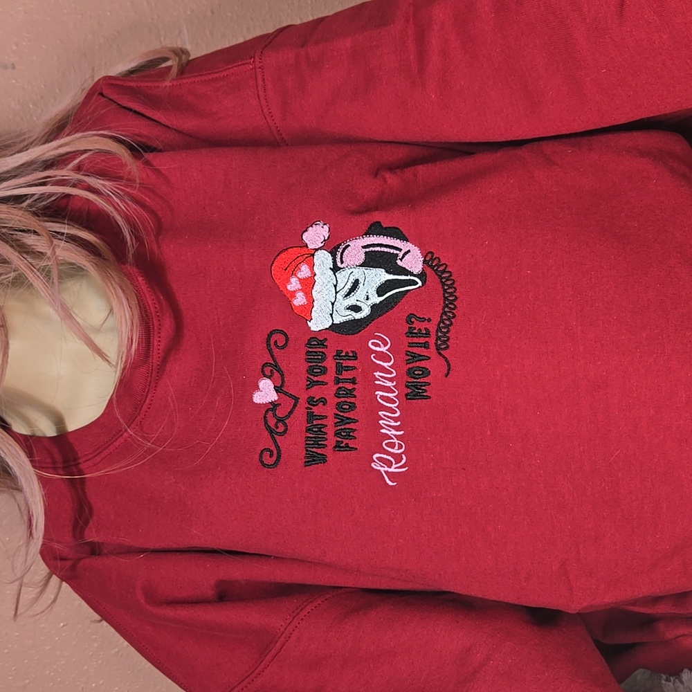 Horror valentines day sweater